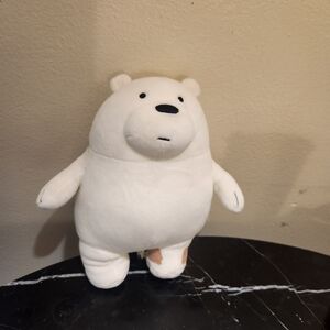 White Plush Bear Toy